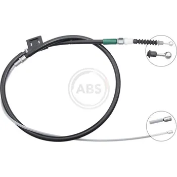 Lanko parkovací brzdy Tažné lanko, parkovací brzda A.B.S. K17269