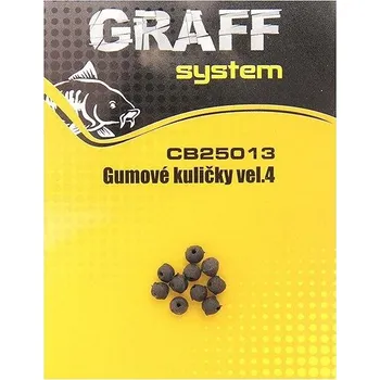 Graff Gumové kuličky Velikost 4, 4 × 10 ks