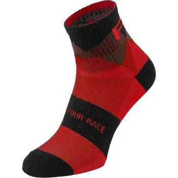 Pánské ponožky R2 - Ponožky ATS26C MOON červeno/černé