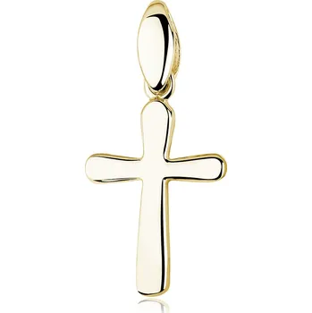 Přívěsek Olivie Stříbrný přívěsek KŘÍŽEK GOLD 9850 Ag 925; ≤1,4 g.
