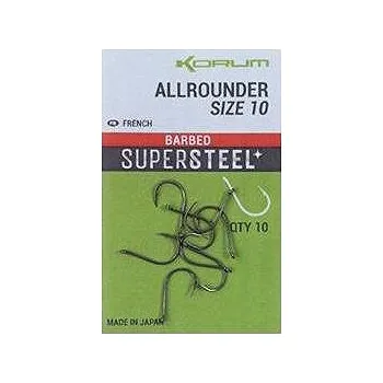 Rybářský háček KORUM Háček Allrounder, velikost 8, 2 × 10 ks