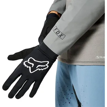 Cyklistické rukavice FOX - Rukavice dlouhé Flexair Glove - Black - 65297