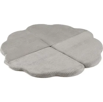 Hrací deka Měkká podložka na hraní Květina Plush Nest - Beige Corduroy