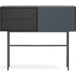 Černo-antracitový konzolový stolek 35x110 cm Nube – Teulat ID_1605346