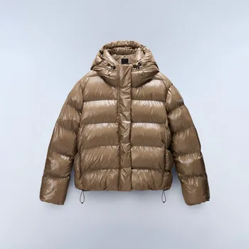 Dámská bunda Dámská Prošívaná bunda NAPAPIJRI A-GLANE W NP0A4HZ5N1T1 – Šedá L