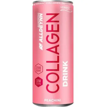 Kloubní výživa AllNutrition Collagen drink 330 ml - Broskev + Sleva 3 % pro registrované