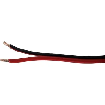elektrický kabel KABEL REPRO 2x4mm² - černý/červený