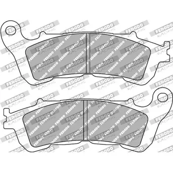 Brzdová destička Brzdové destičky FERODO