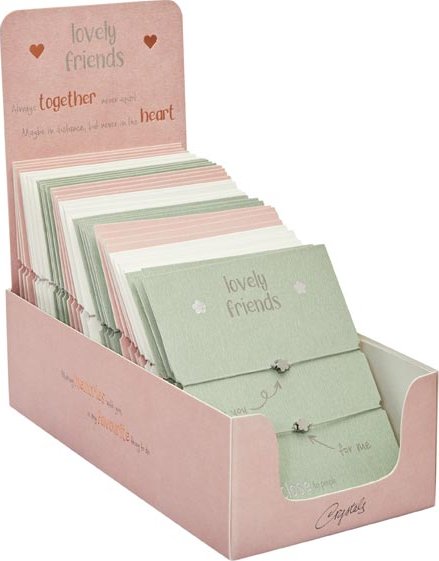 MFP gifty - Lovely Friends náramky - 36ks 6660034