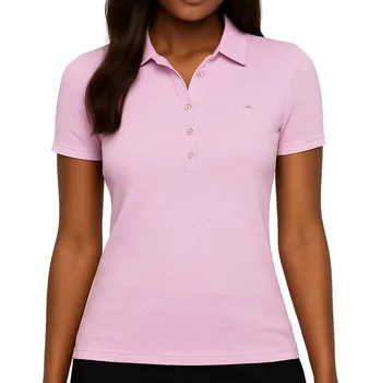 Dámské tričko TravisMathew Featherweight dámské golfové triko, světle fialové, vel. L