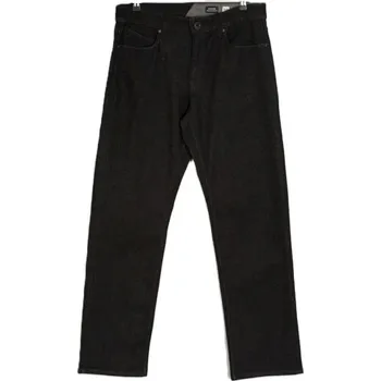 Pánská móda Volcom pánské rifle Kinkade Denim Black Wash | Černá | Velikost 32
