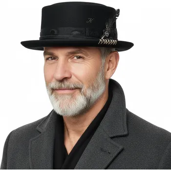 Klobouk Černý klobouk - Laris - vintage - limitovaná kolekce Velikost: 59 cm (L)