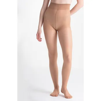 Dámské punčochy 5 PACK: Antistatické punčochy | nadotec JISKRY | 17 DEN - Béžová - 2 S