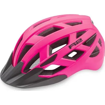 Cyklistická přilba R2 - Přilba ATH18A4 LUMEN neon růžová/matná