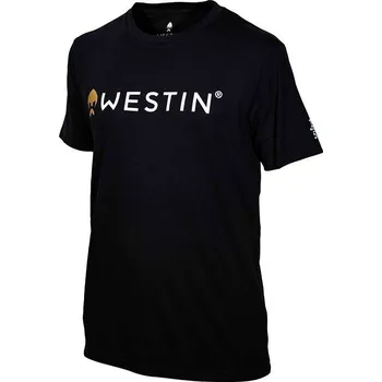 Rybářské oblečení Westin Tričko Pro Original T-shirt Black XS