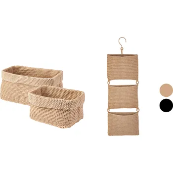 Úložný box W5 Závěsný organizér / Sada úložných košíků