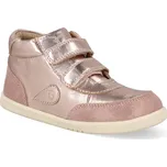 Kotníkové boty Bobux - Champ High Rose Gold růžové Velikost: 24