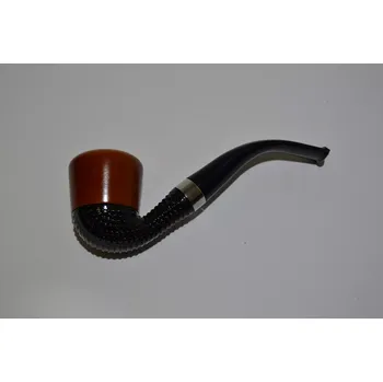 Krásná dýmka s chladičem č. 7 - imitace dřeva