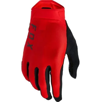 Cyklistické rukavice FOX - Rukavice dlouhé Flexair Ascent Glove - Fluo Red M