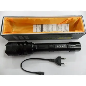 Elektrický paralyzér Paralyzer, police, svítilna HY-1108 - dobíjecí 10 000 000 V