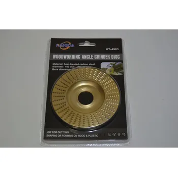 Brusný kotouč Rašplový brusný kotouč na dřevo plochý 100 mm, úhlová bruska
