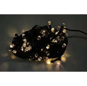 Vánoční dekorace PRC VÁNOČNÍ OSVĚTLENÍ 100 VELKÝCH LED DIOD- TEPLE BÍLÉ