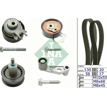 INA 530 0089 10 Sada rozvodového řemene (530008910)