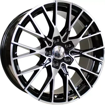 Auto-moto Alu kola Racing Line A5479, 18x8 5x120 ET35, černá + leštění