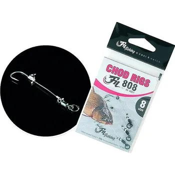 Fil Fishing Chod Rigs FIL808 11,3 kg 2 × Velikost 8 3 ks