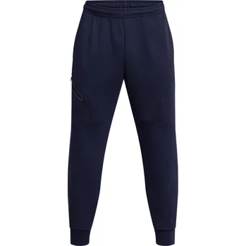 Pánské tepláky na volný čas Under Armour UNSTOPPABLE FLEECE EU JOGGERS modré 1389353-410 - XL | UK 8 | US 10,5