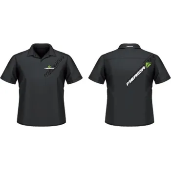 cyklistický dres MERIDA - Triko Polo 2014 logo edition černé