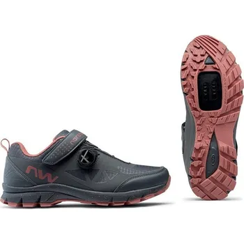 Pánská obuv NW - Tretry dámské MTB Corsair anthracit/růžové 40