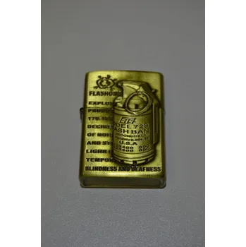 Benzínový zapalovač č. 95 - granát - flash