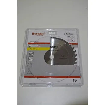 Řezný kotouč Vidiový řezný kotouč na dřevo do úhlové brusky 230 mm - 36 zubů