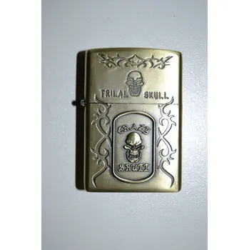 BENZÍNOVÝ ZAPALOVAČ Č.23 - trilal skull