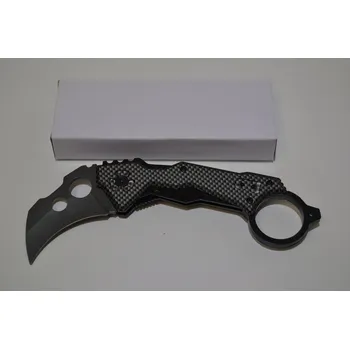 Bojový nůž Zavírací nůž - karambit carbon steel