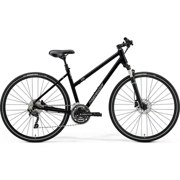 MERIDA CROSSWAY 300 Glossy Black(Matt Silver) W-M(51)
