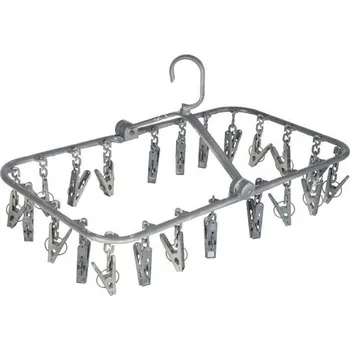 Sušák na prádlo Sušák na prádlo s kolíčky sklopný Bo-Camp 24