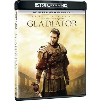 Blu-ray film Gladiátor (4K UHD + BLU-RAY) 2 disky - 2 verze filmu