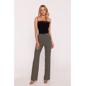 Dámské kalhoty Dámské kalhoty STYLOVE S418 KHAKI M