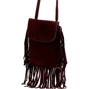 Kabelka Kožená kabelka Luka 25-048 - bordo