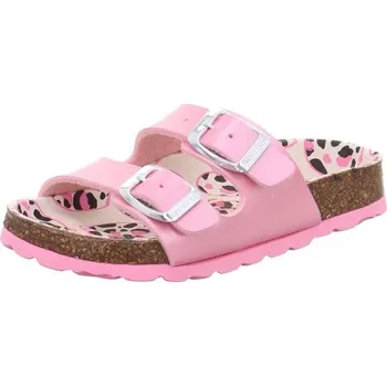 Dívčí pantofle Dívčí korkové pantofle Superfit FOOTBAD Pink/Multicolored 1-800111-5550 - 35