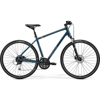 MERIDA CROSSWAY 100 Teal-Blue(Silver-Blue/Lime) XL(59)