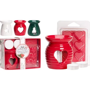 Aroma lampa Aromalampa vánoční,svíčky,vosk sada 7díl. - mix variant či barev