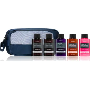 Šampon KUNDAL Baby Powder KUNDAL Honey & Macadamia Baby Powder přírodní šampon pro suché a poškozené vlasy 100 ml + KUNDAL Honey & Macadamia Baby Powder přírodní šampon pro suché a poškozené vlasy 100 ml + KUNDAL Honey & Macadamia Baby Powder intenzivní hydratač