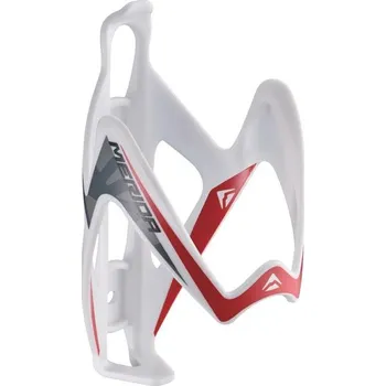 Plášť na kolo MERIDA - Košík na lahev plast 749 bílo/červeno/šedý