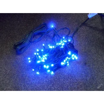 Vánoce PRC VENKOVNÍ VÁNOČNÍ OSVĚTLENÍ 180 LED - MODRÉ