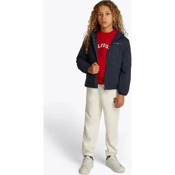 Dětská bunda Tommy Hilfiger KS0KS00628.PPYA námořnická modř 59X, vel. 164