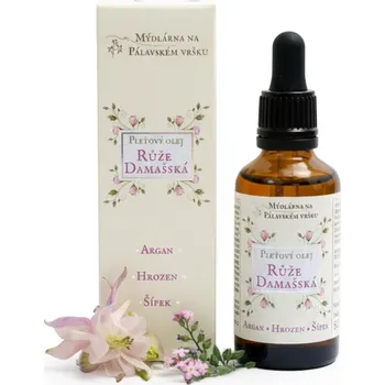 Mýdlo Mýdlárna na Pálavském vršku! Pleťový Olej (Růže Damašská) -50ml