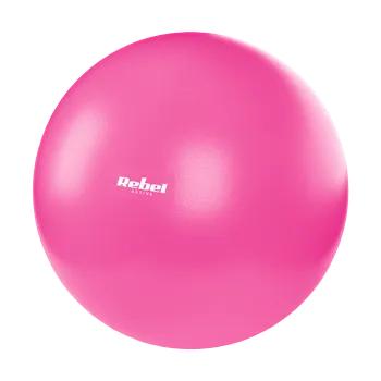 Gymnastický míč Rehabilitační pilates míč REBEL ACTIVE RBA-3103-PK 25 cm růžový